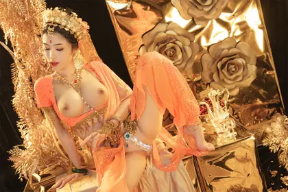 高端ACG业界极品女神爆机少女 喵小吉 双子  天竺少女 犹如堕落在凡间的仙女无可挑剔168P2V
